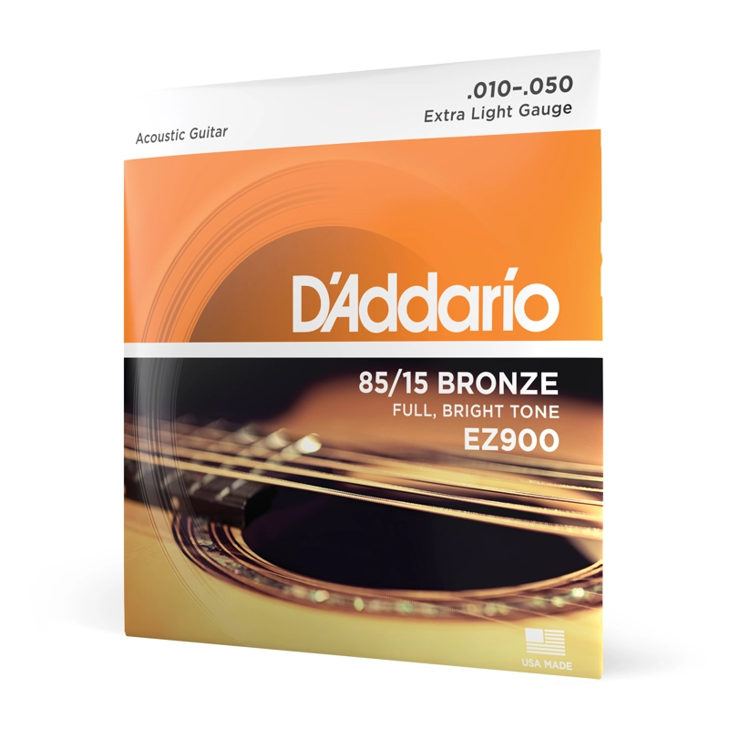 SET CUERDAS GUITARRA ACÚSTICA DADDARIO 10-50 EZ900 - 1