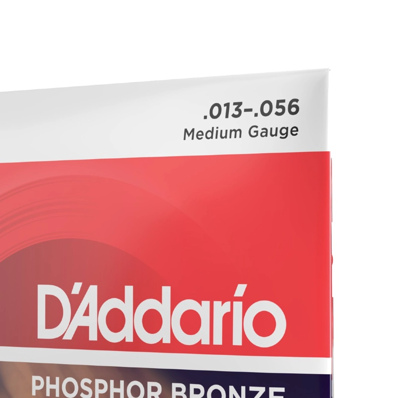 SET CUERDAS GUITARRA ACÚSTICA DADDARIO FÓSFORO BRONZE 13-56 EJ17 - 4