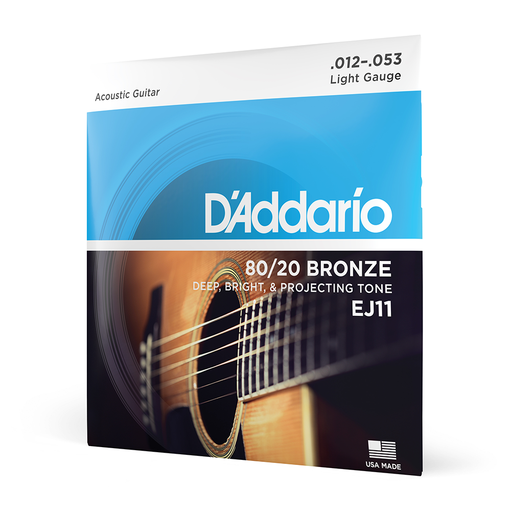 SET CUERDAS GUITARRA ACÚSTICA DADDARIO 12-53 EJ11 - 1