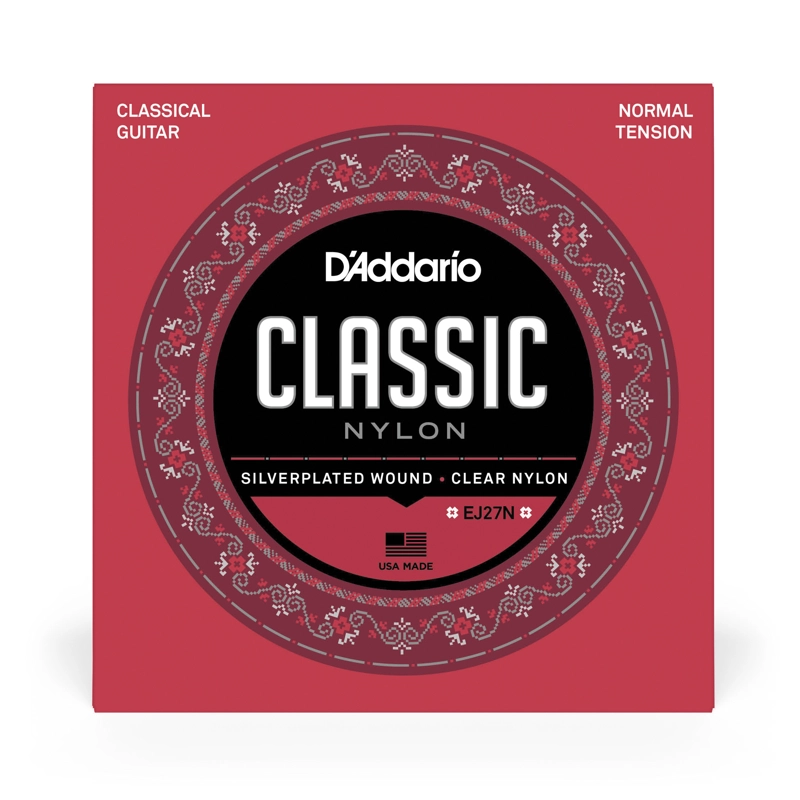 SET DE CUERDAS DADDARIO GUITARRA CLÁSICA EJ27N NORMAL TENSION - 2