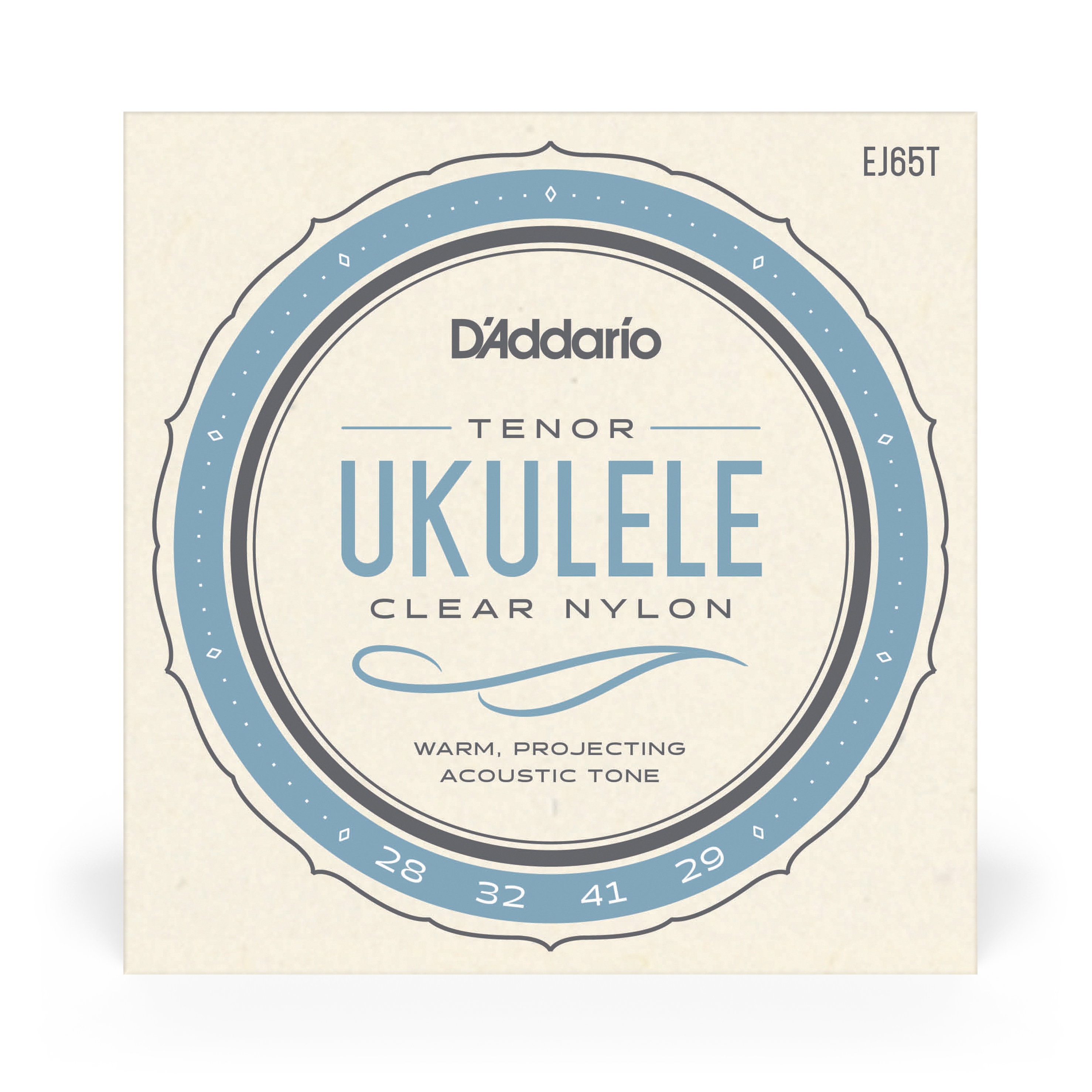 SET DE CUERDAS DADDARIO UKELELE TENOR CLEAR EJ65T - 2