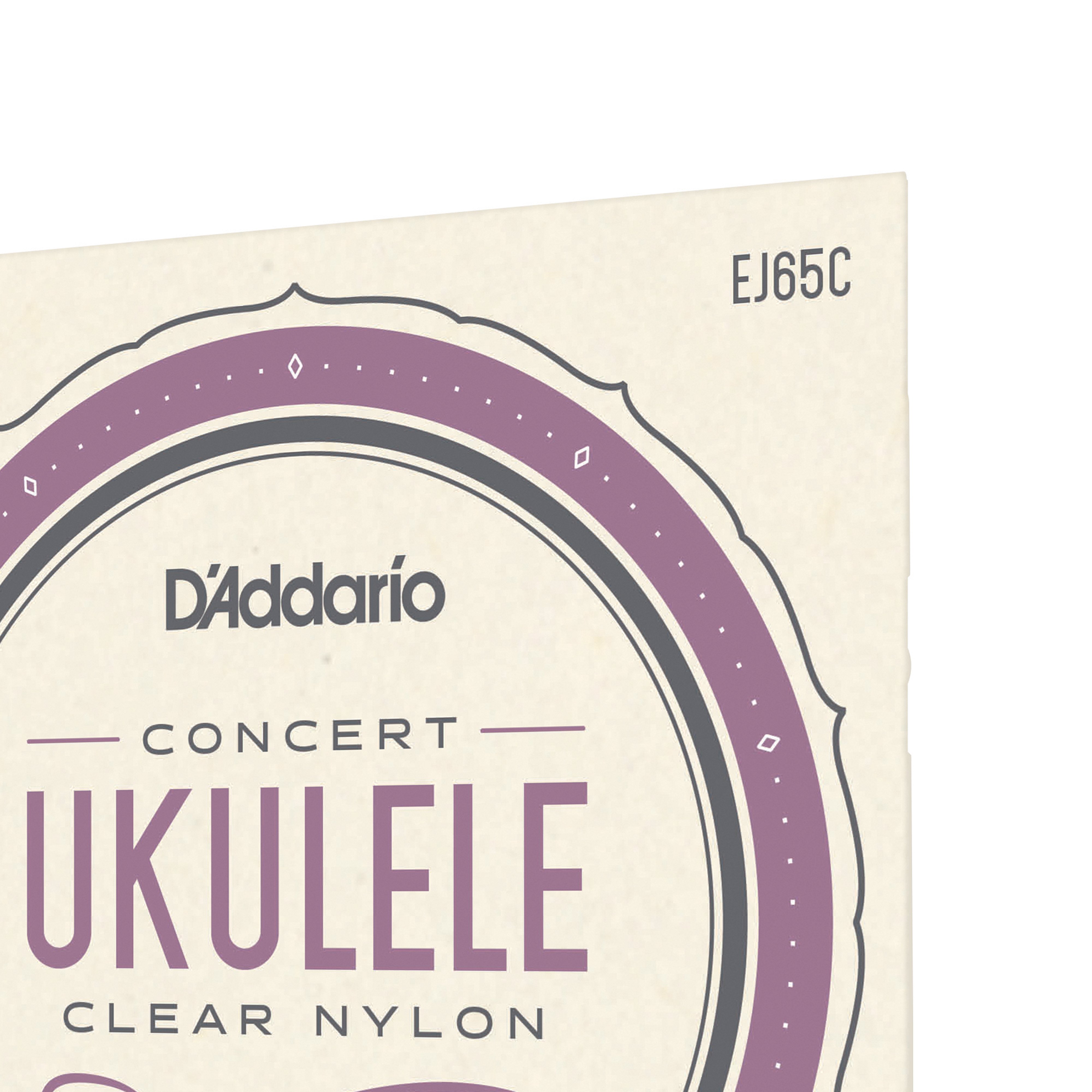SET DE CUERDAS DADDARIO UKELELE CONCERT CLEAR EJ65C - 4
