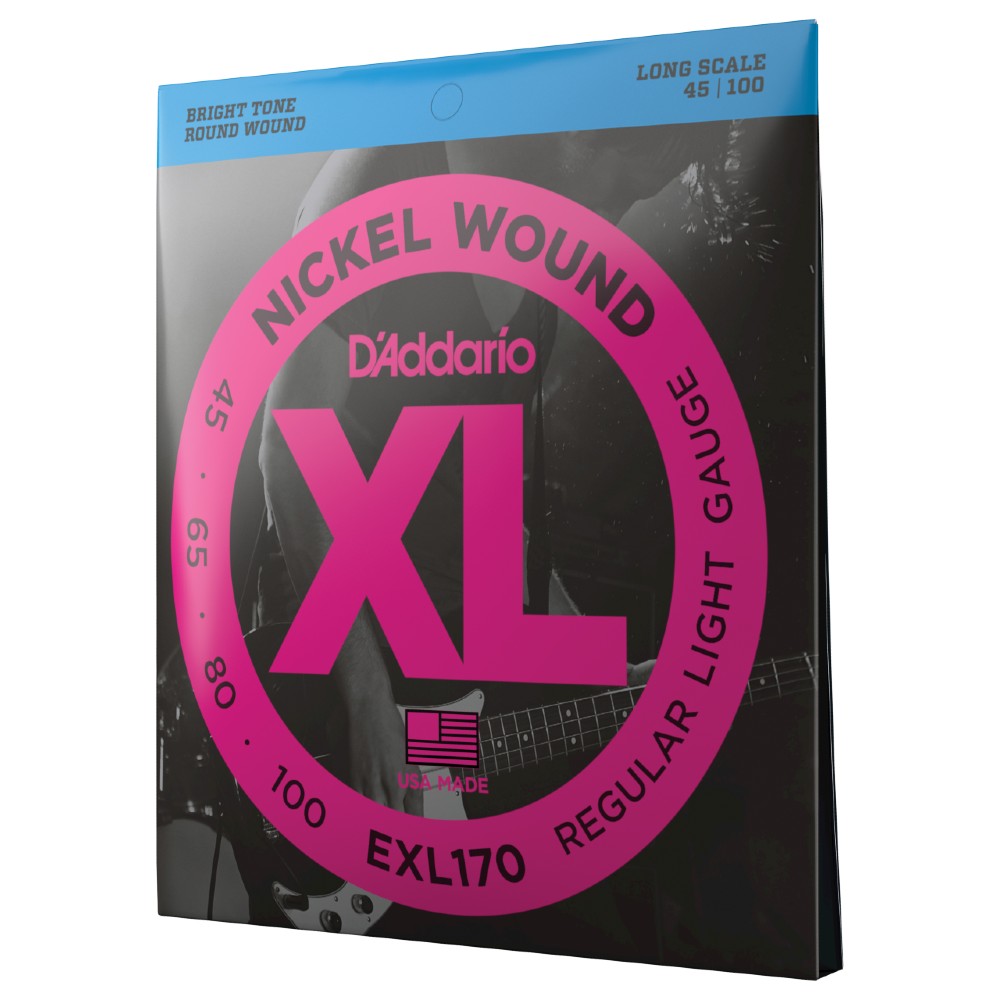 SET DE CUERDAS DADDARIO BAJO XL 45-100 LONG EXL170 - 2