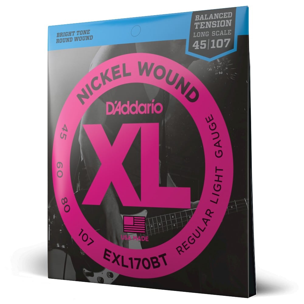 SET DE CUERDAS DADDARIO BAJO BAL XL 45-107 LONG EXL170BT - 2