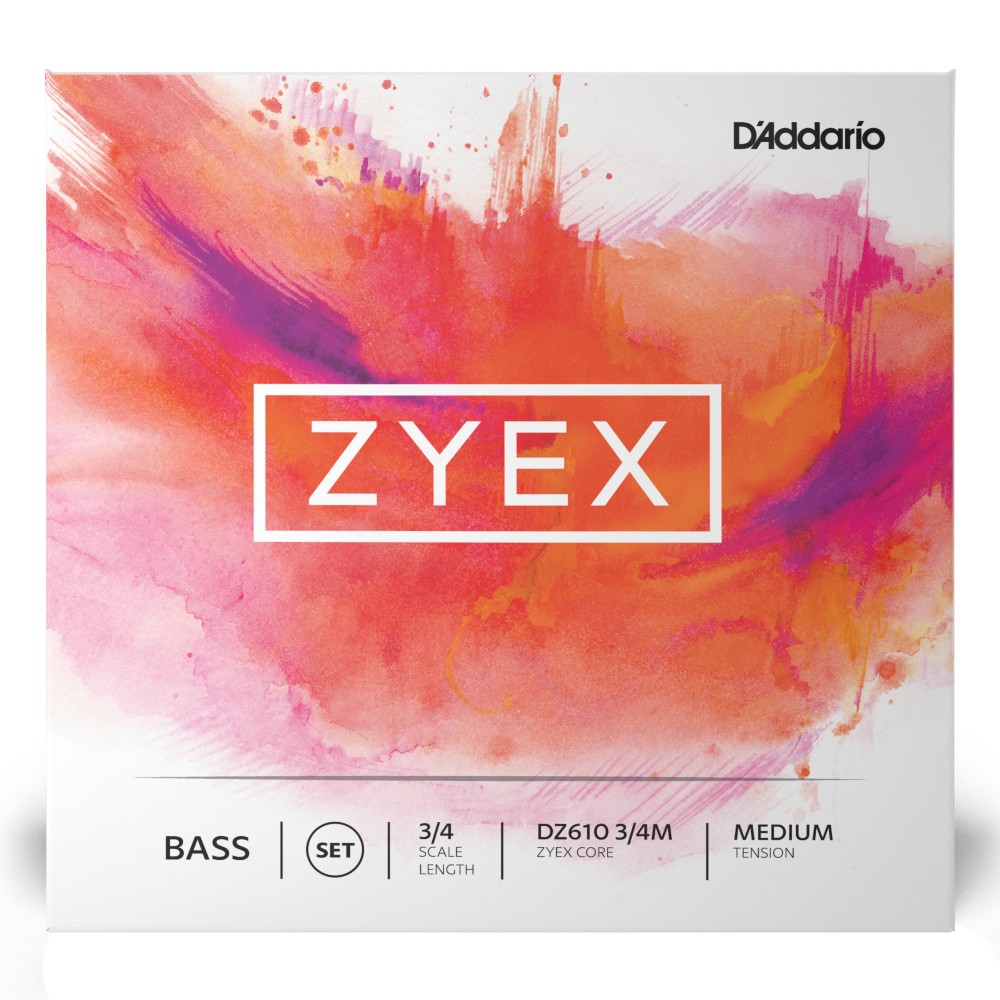 SET DE CUERDAS DADDARIO BAJO 3/4 ZYEX MED DZ610 3/4M - 1