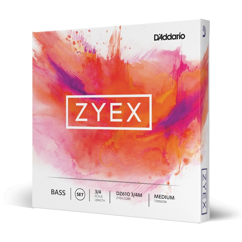 SET DE CUERDAS DADDARIO BAJO 3/4 ZYEX MED DZ610 3/4M - 2