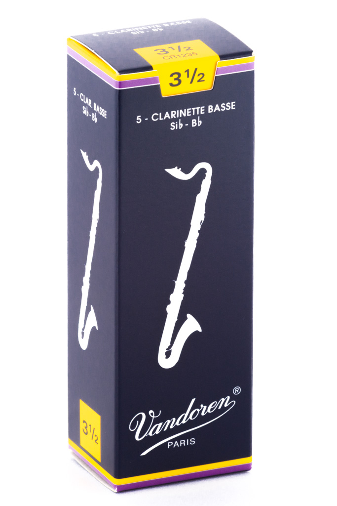 CAÑA VANDOREN CAJA CLARINETE BASS TRADICIONAL Nº3.5 CR1235 - 1