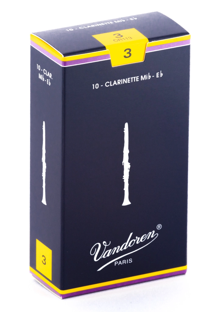 CAÑA VANDOREN CAJA CLARINETE MIB TRADICIONAL Nº3.0 CR113 - 1