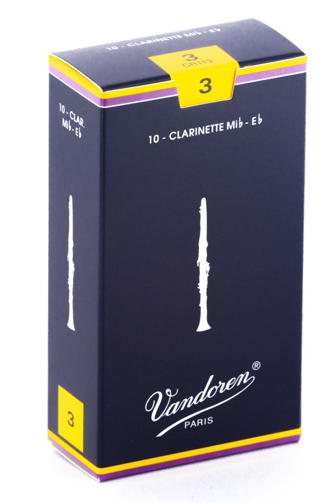 CAÑA VANDOREN CAJA CLARINETE MIB TRADICIONAL Nº3.0 CR113 - 1