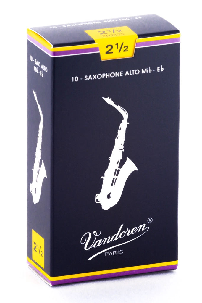 CAÑA VANDOREN CAJA SAXO ALTO TRADICIONAL Nº2.5 SR2125 - 1