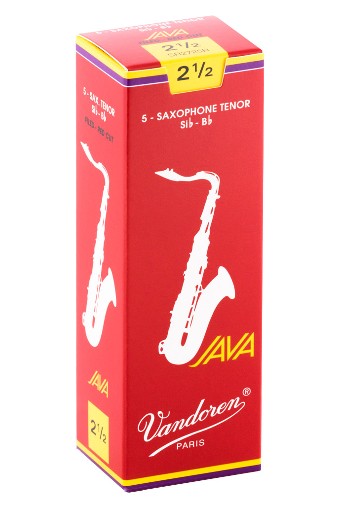 CAÑA VANDOREN CAJA SAXO TENOR JAVA RED Nº2.5 SR2725R - 1