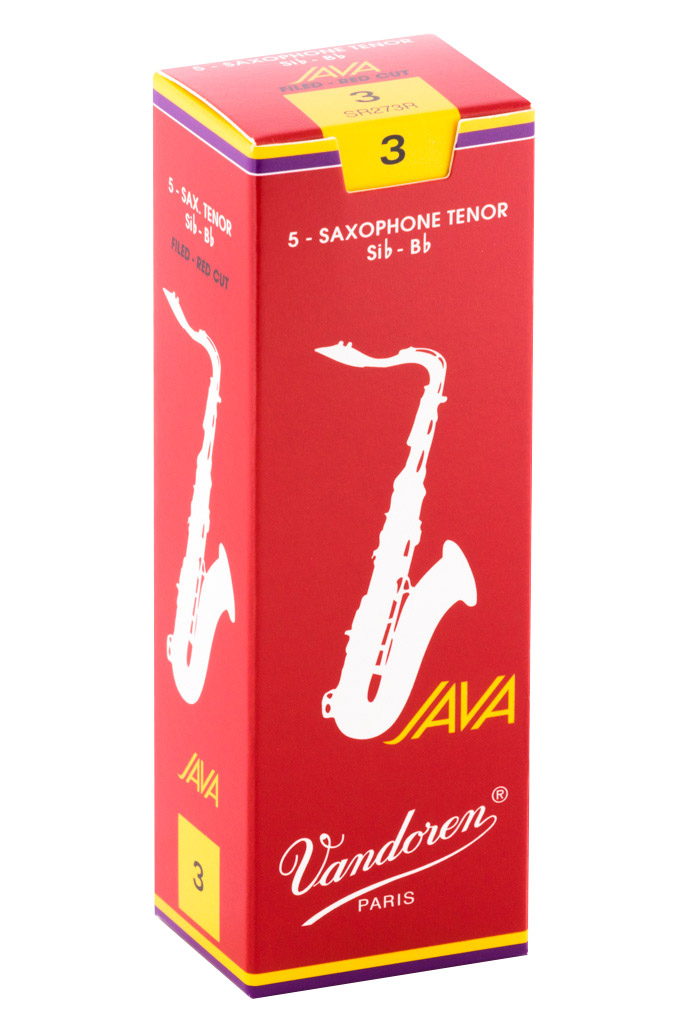CAÑA VANDOREN CAJA SAXO TENOR JAVA RED Nº3.0 SR273R - 1