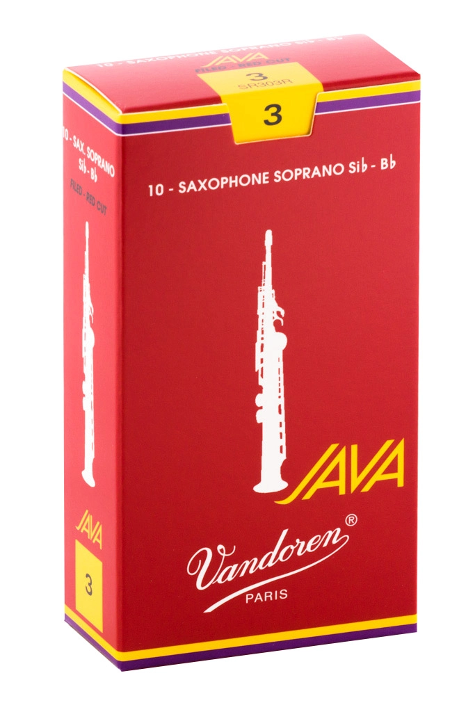 CAÑA VANDOREN CAJA SAXO SOPRANO JAVA RED Nº SR303R 3 - 1