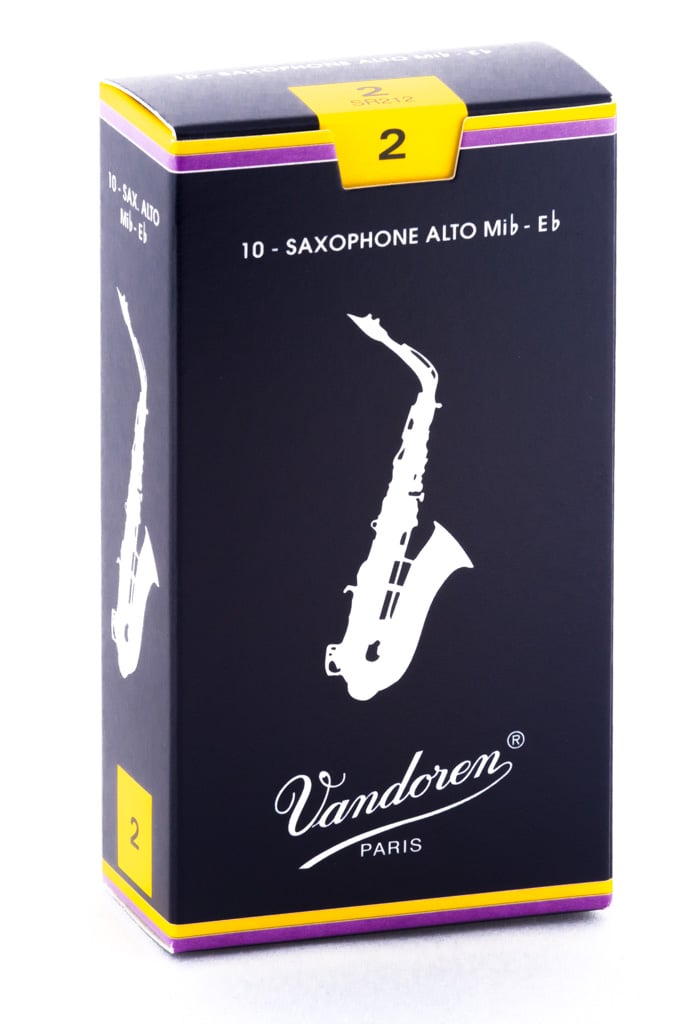CAÑA VANDOREN CAJA SAXO ALTO TRADICIONAL Nº2.0 SR212 - 1