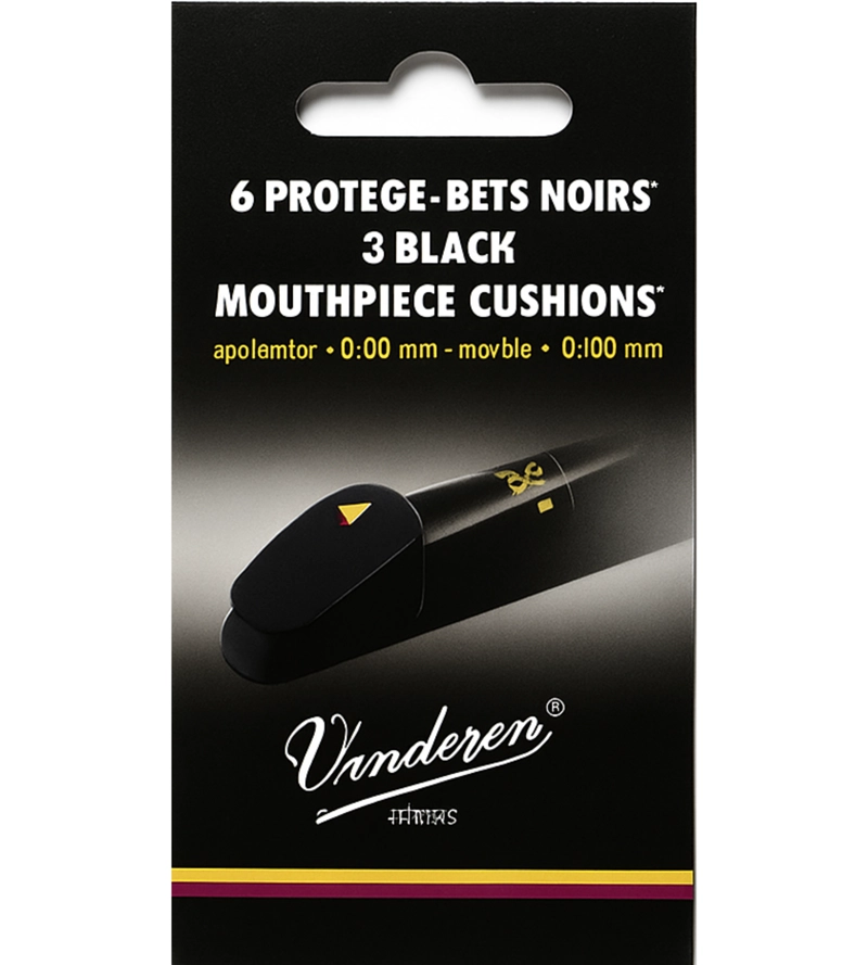 SET VANDOREN PARCHE NEGROS 0.80MM 6 UDS VMCX6+ - 3