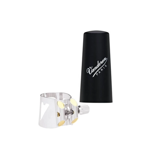 ABRAZADERA VANDOREN CLARINETE SIB SILVER OPTIMUM CON TAPA PLASTIC LC01P - 1