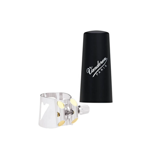 ABRAZADERA VANDOREN CLARINETE SIB SILVER OPTIMUM CON TAPA PLASTIC LC01P - 1
