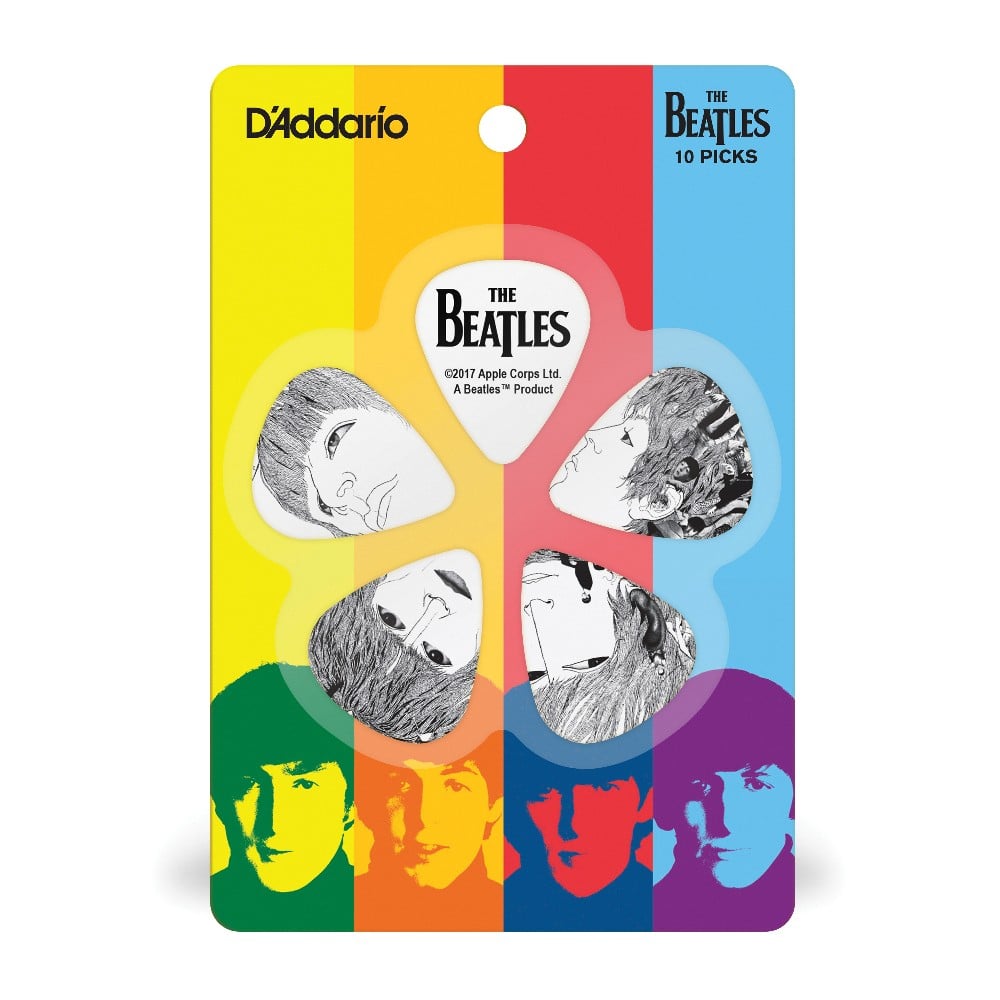 UÑETAS BEATLES REV. (.70MM) 10 PACK 1CWH4-10B1 DADDARIO - 3