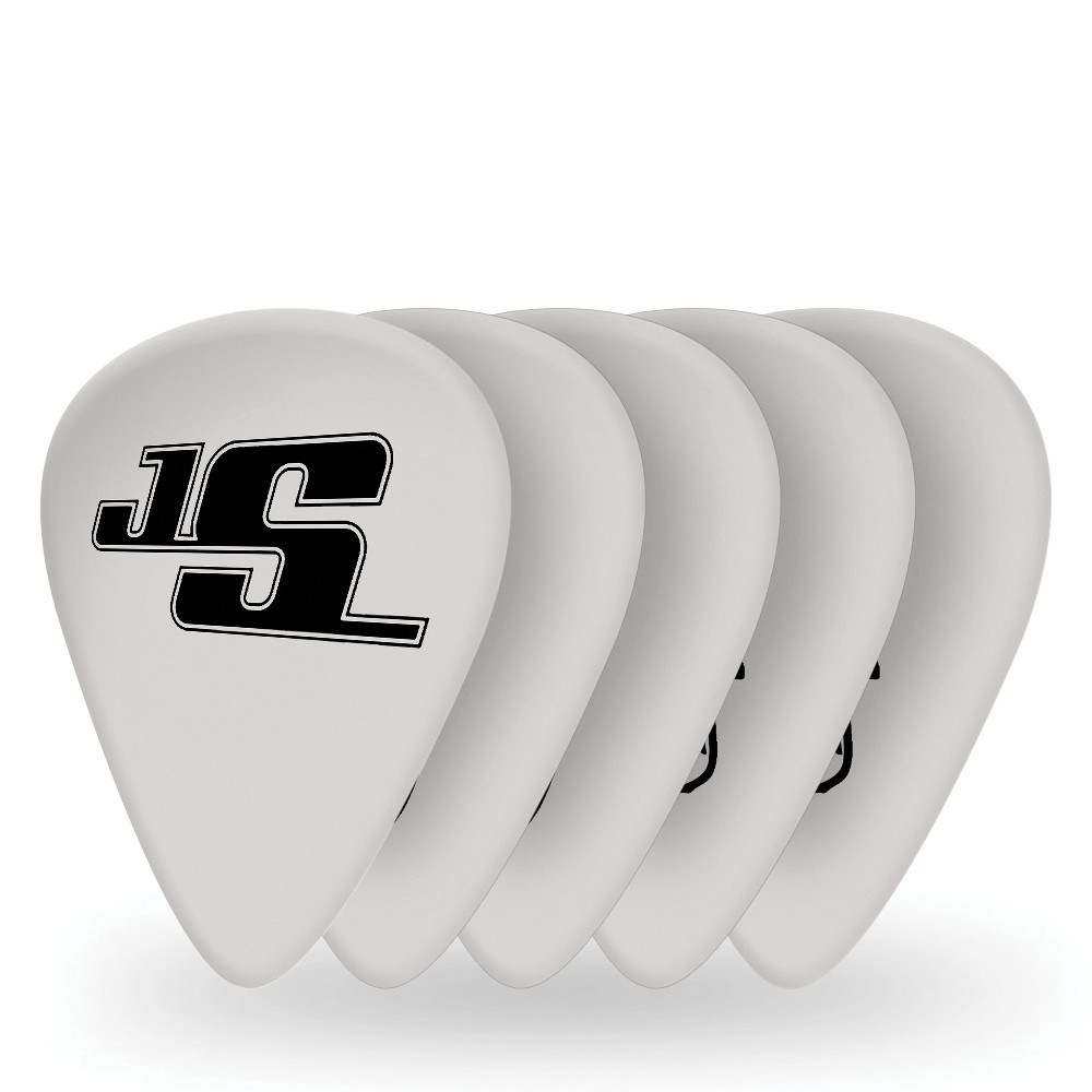 UÑETAS DADDARIO 10 PACK SATRIANI WHITE MEDIUM UA 1CWH4-10JS - 1