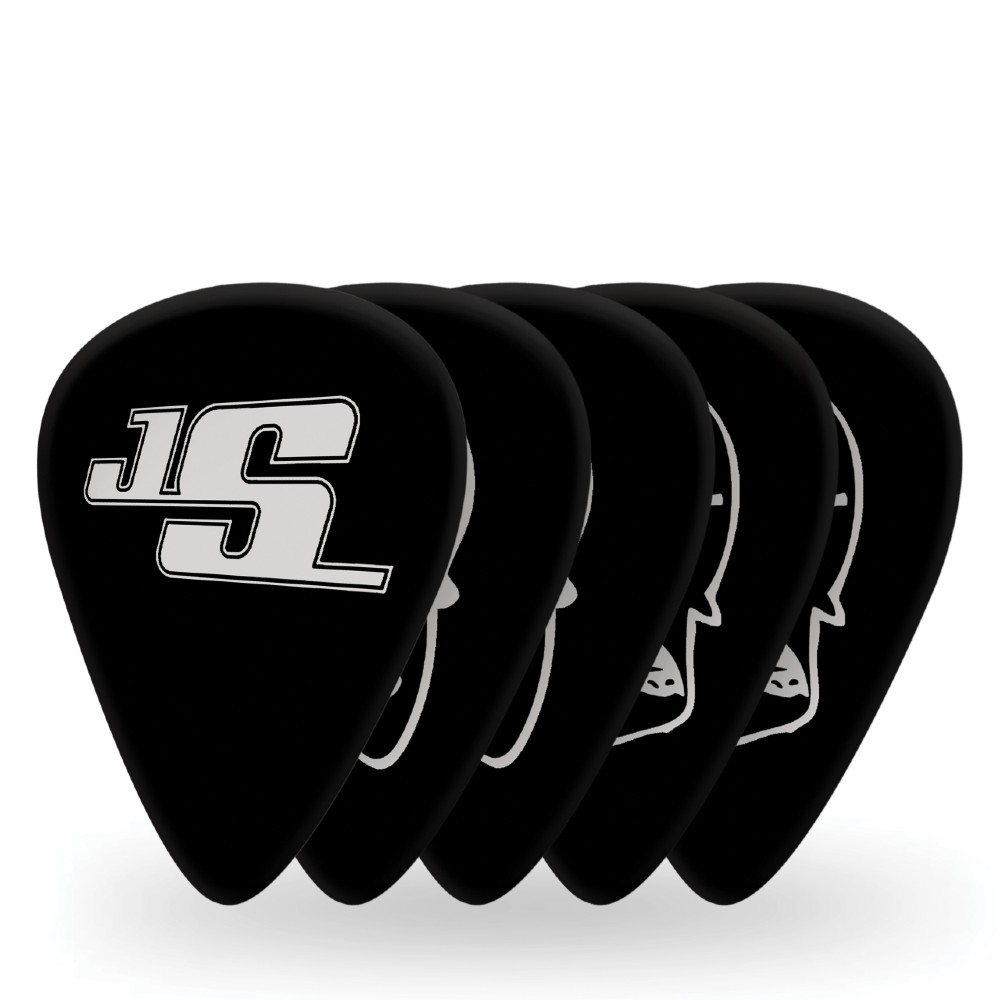 UÑETAS DADDARIO 10 PACK SATRIANI BLACK MEDIUM UA 1CBK4-10JS - 1