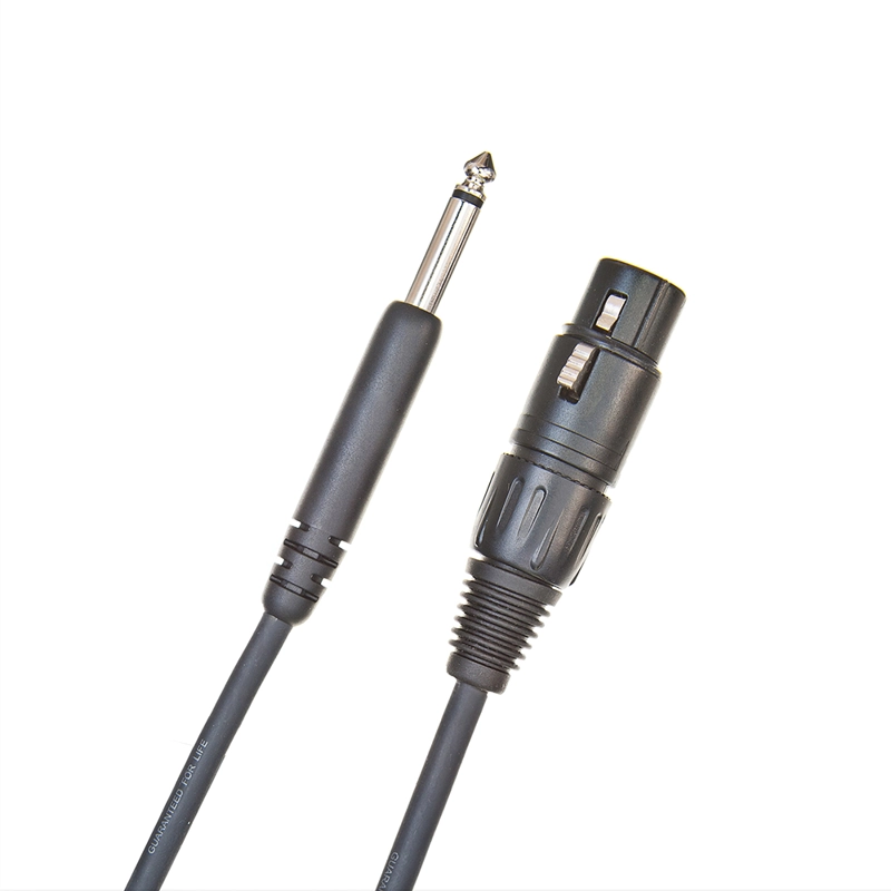 CABLE DADDARIO MICRÓFONO XLR-TS 1/4' 7,6M PW-CGMIC-25 - 1