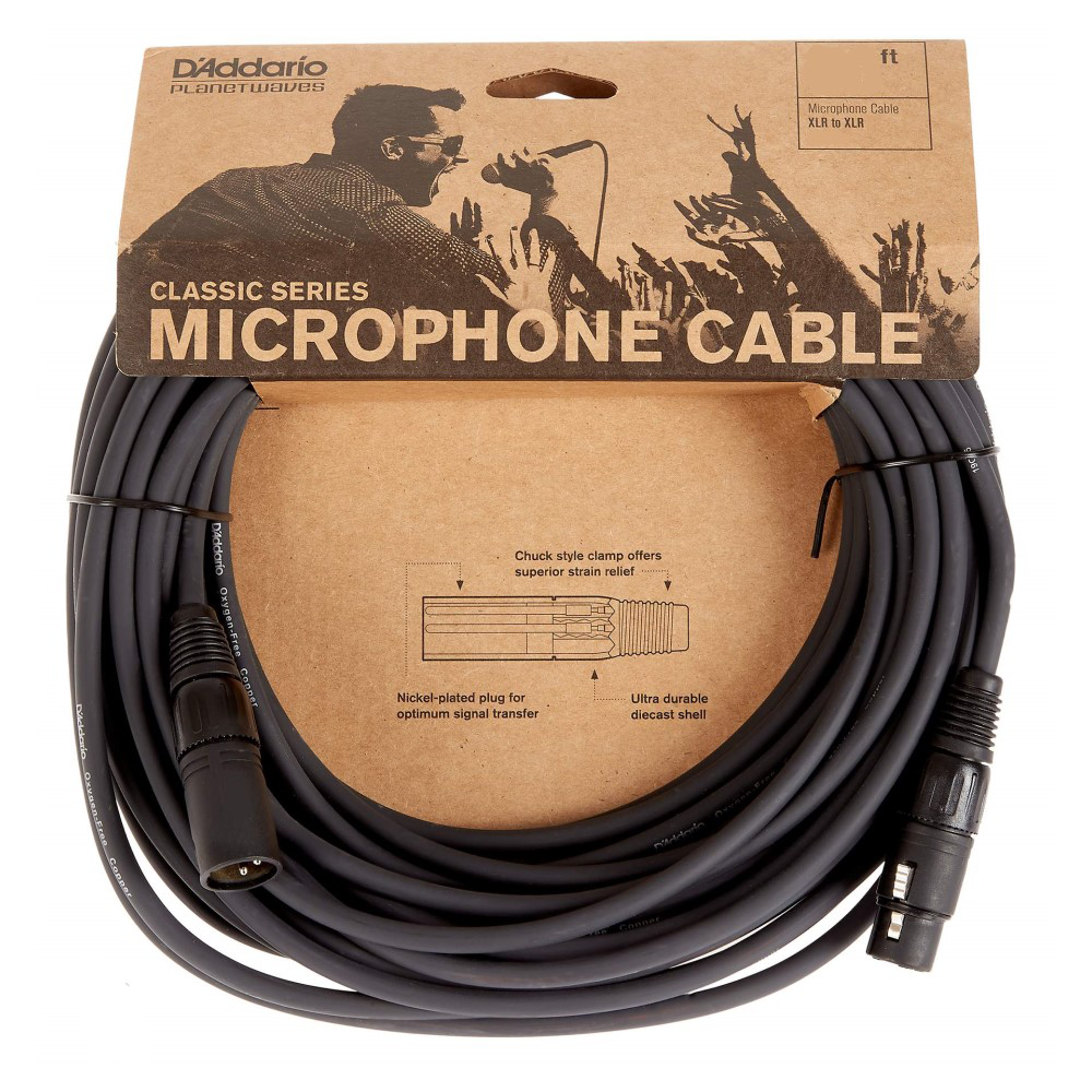 CABLE DADDARIO MICRÓFONO XLR 15M PW-CMIC-50 PLANET WAVE - 2