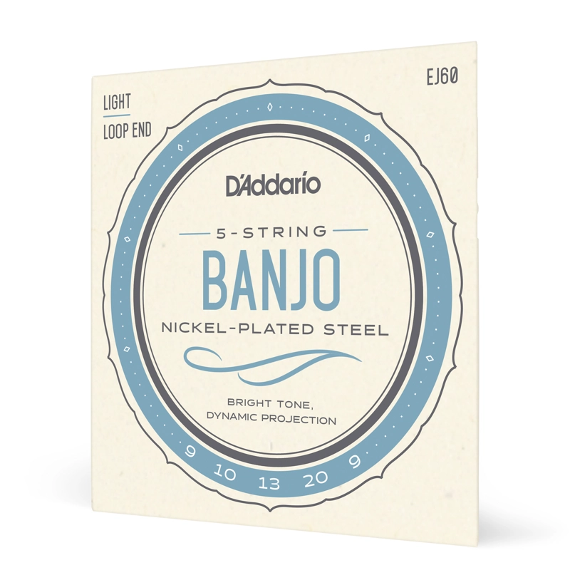 SET DE CUERDAS BANJO DADDARIO NICKEL WND 9-20 EJ60 LITE