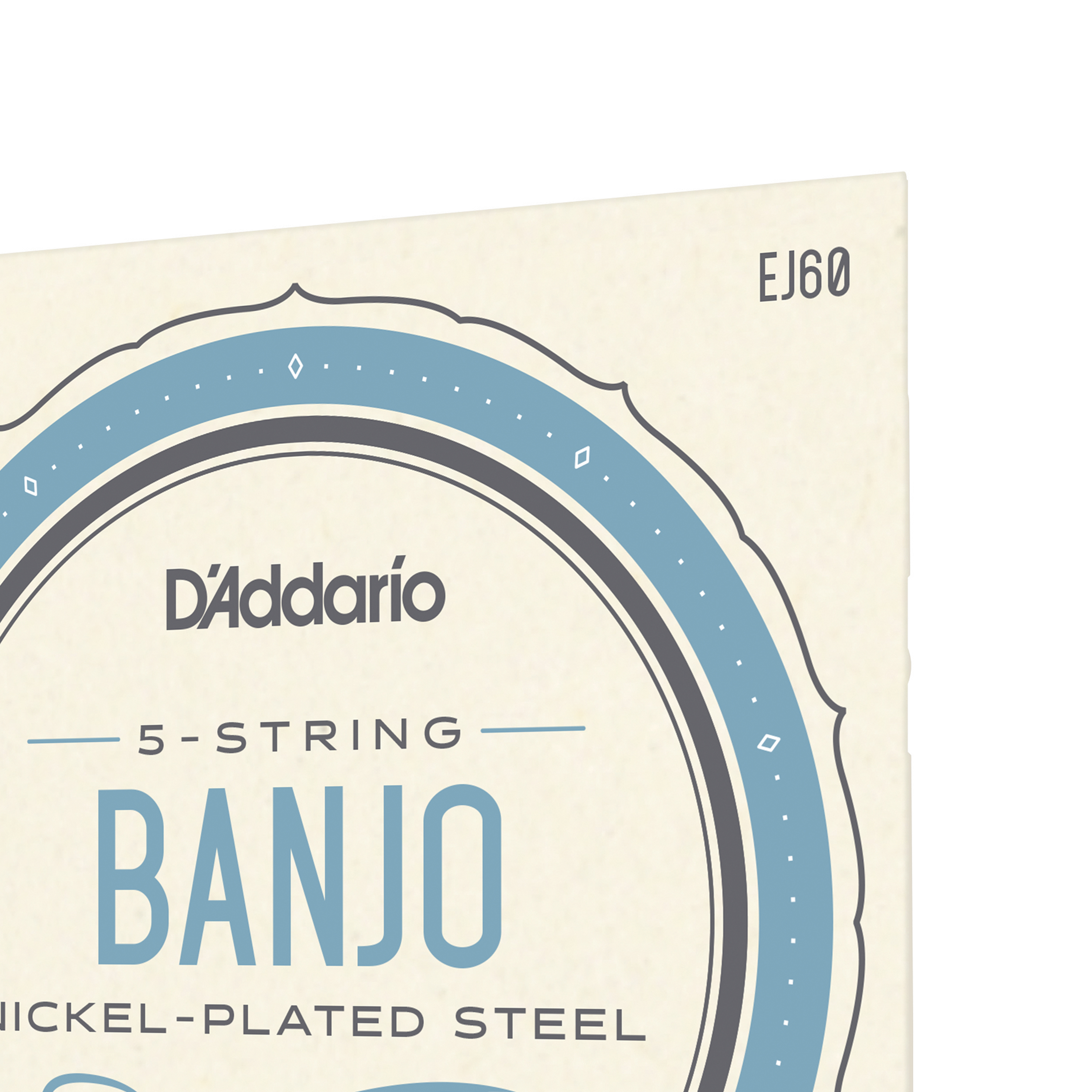 SET DE CUERDAS BANJO DADDARIO NICKEL WND 9-20 EJ60 LITE - 4