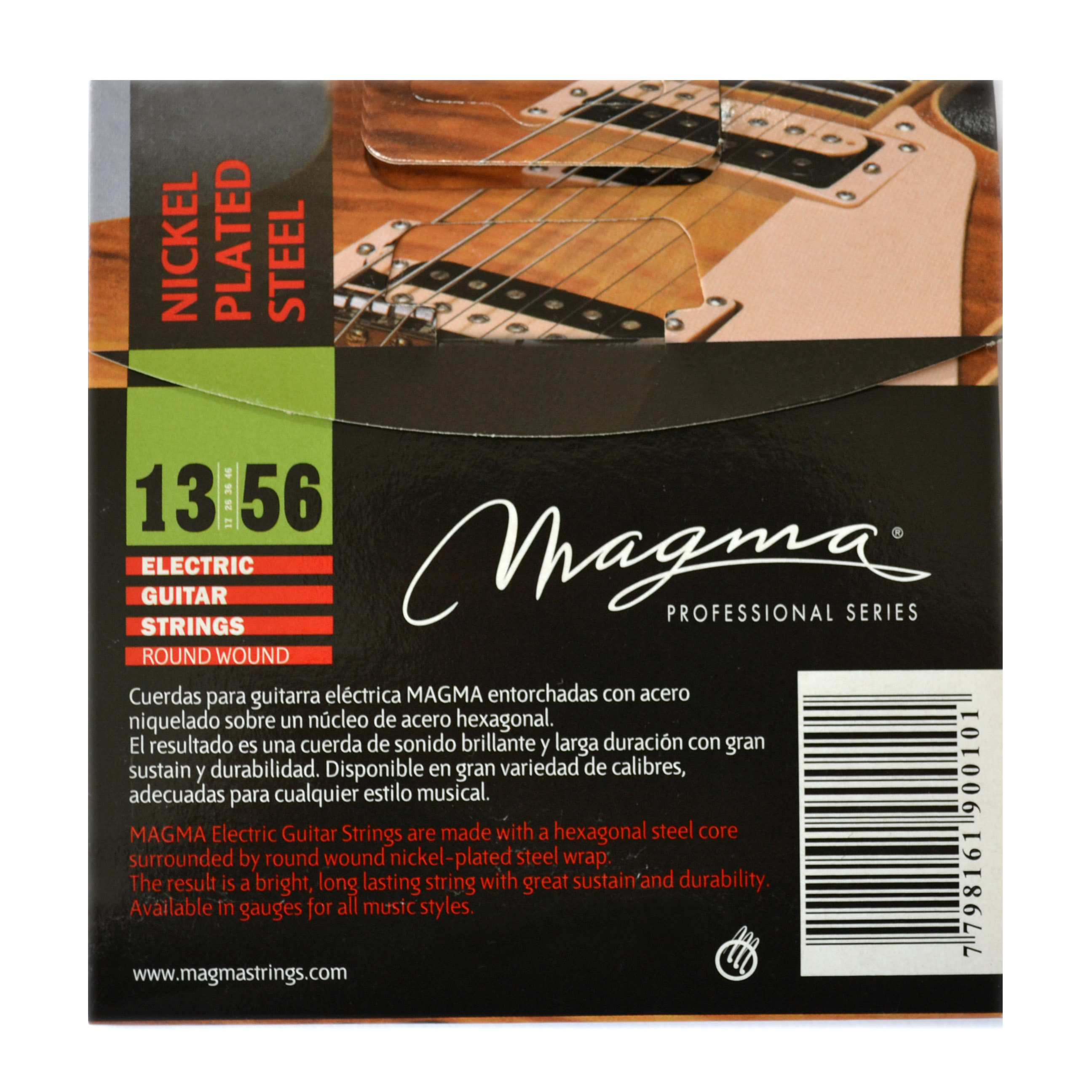 SET CUERDAS GUITARRA ELÉCTRICA MAGMA GE180N - 2