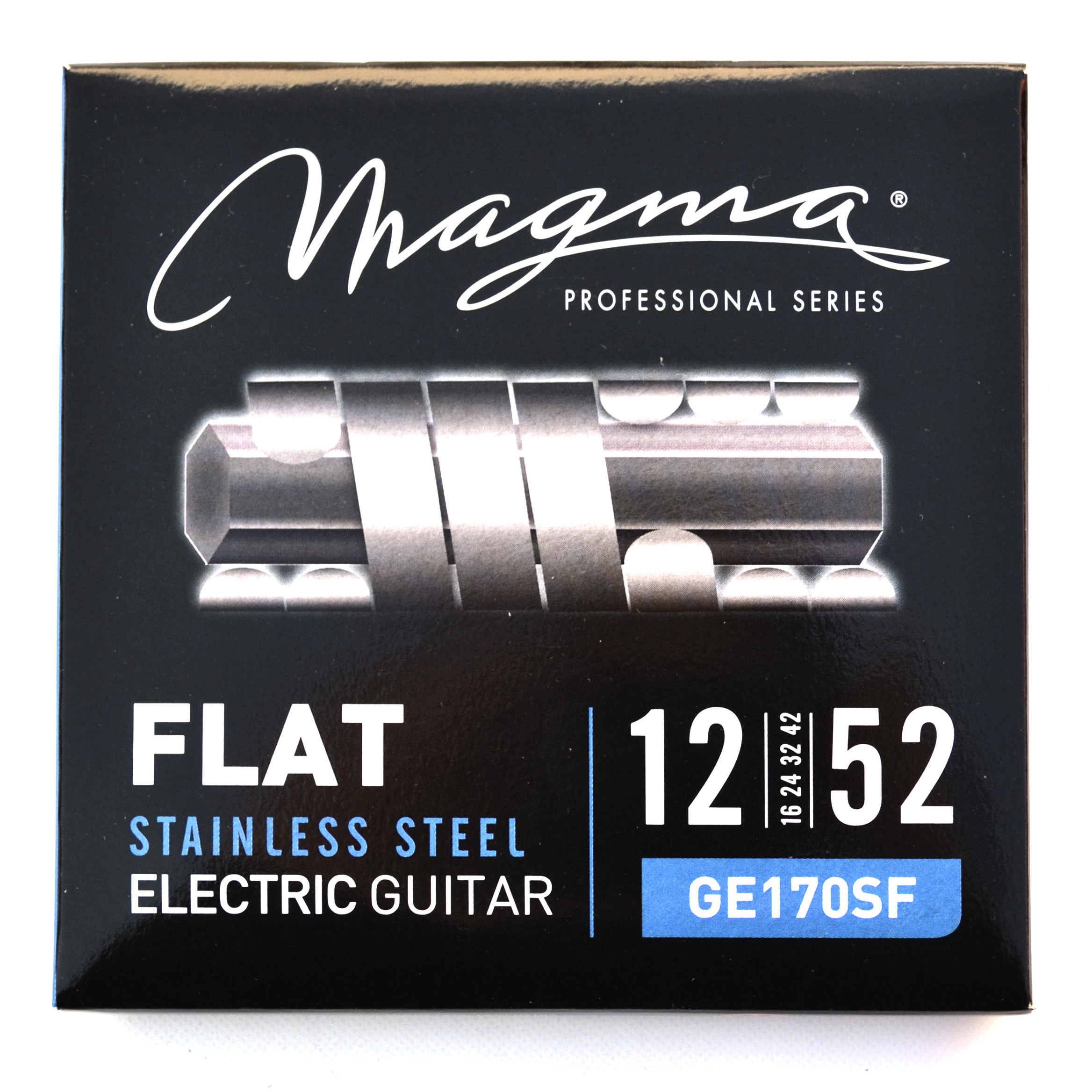 SET CUERDAS GUITARRA ELÉCTRICA MAGMA FLAT GE170SF - 1