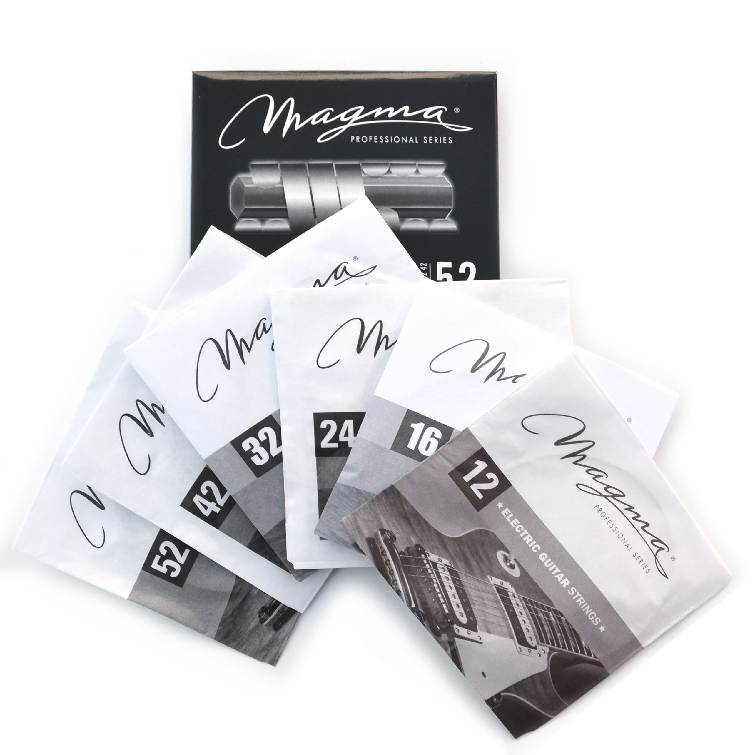 SET CUERDAS GUITARRA ELÉCTRICA MAGMA FLAT GE170SF - 4