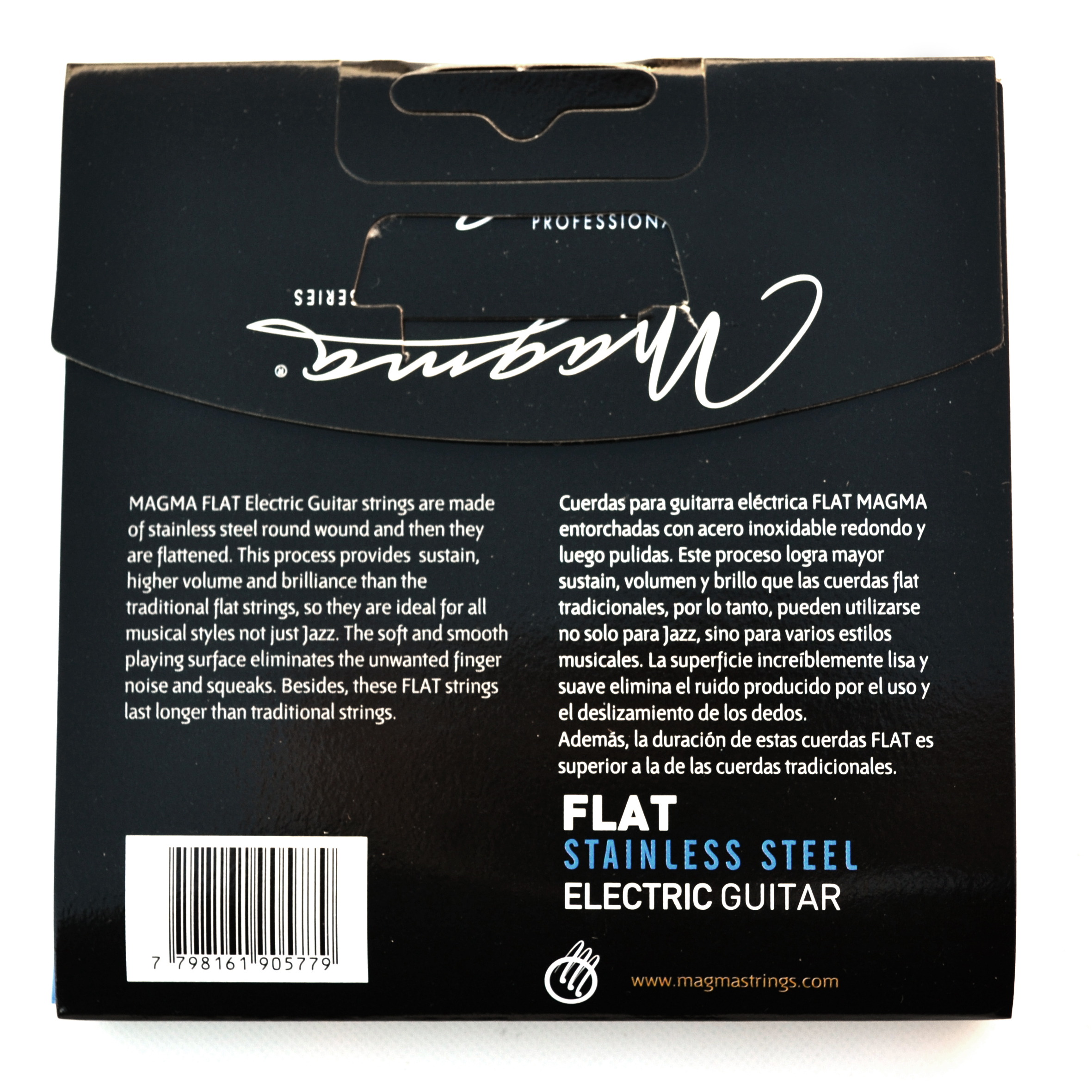 SET CUERDAS GUITARRA ELÉCTRICA MAGMA FLAT GE160SF - 2
