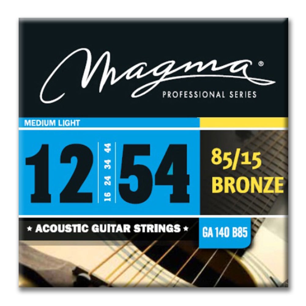 SET CUERDAS MAGMA GUITARRA ACUSTICA GA140B85 - 1