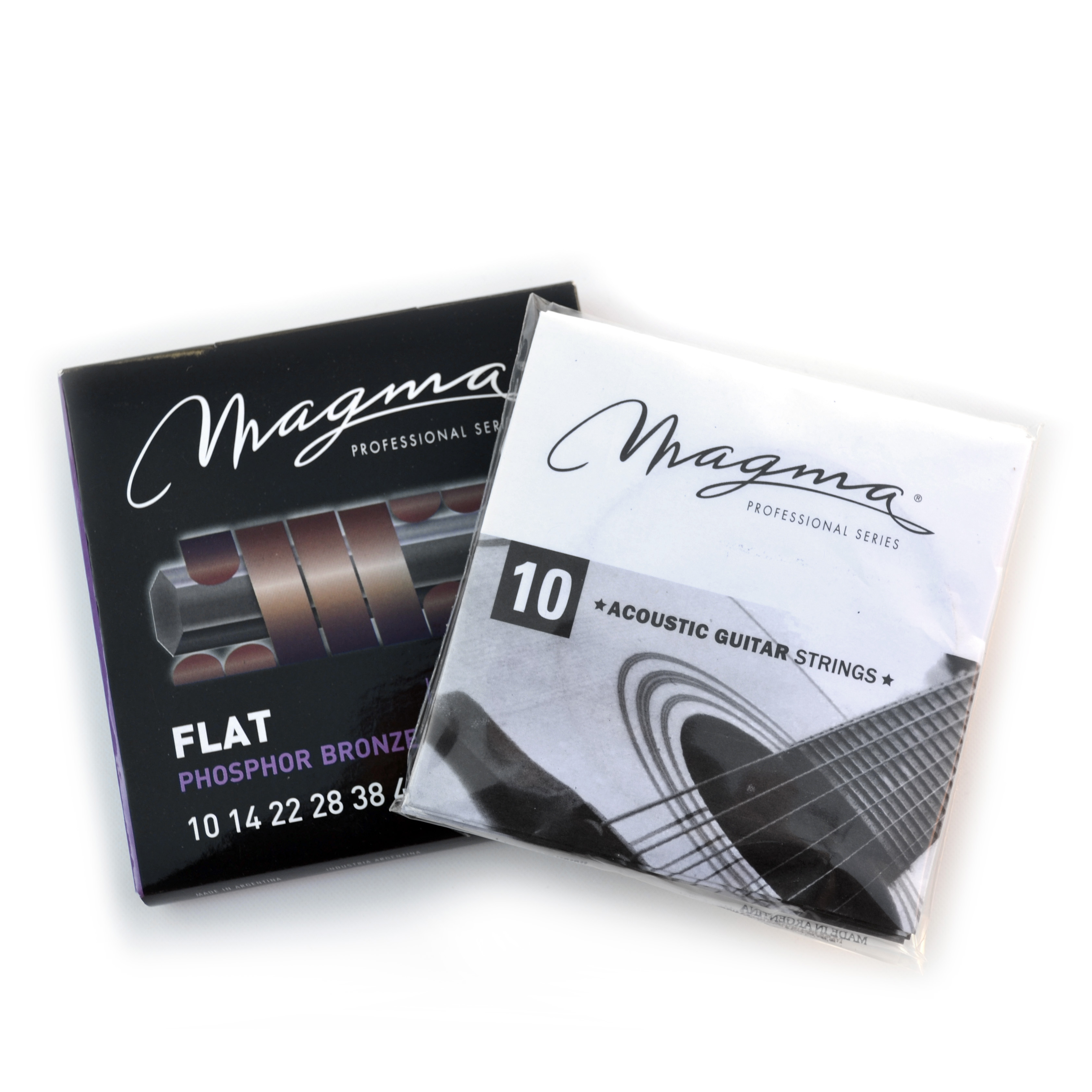 SET CUERDAS MAGMA GUITARRA ACUSTICA FLAT GA120PBF - 3