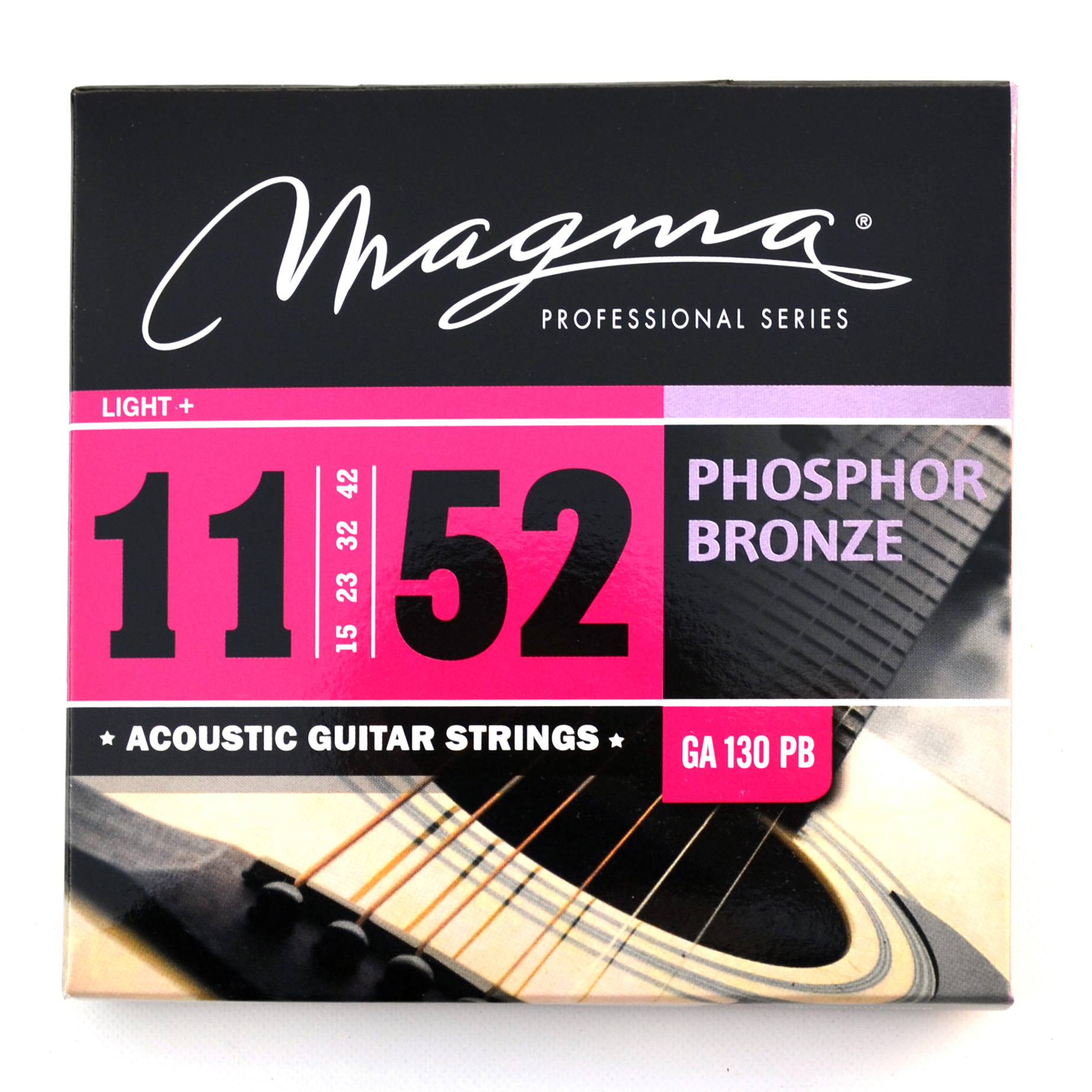 SET CUERDAS MAGMA GUITARRA ACUSTICA GA130PB - 1