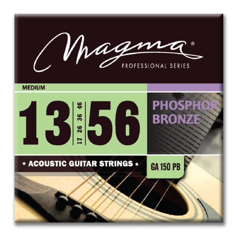 SET CUERDAS MAGMA GUITARRA ACUSTICA GA150PB - 2
