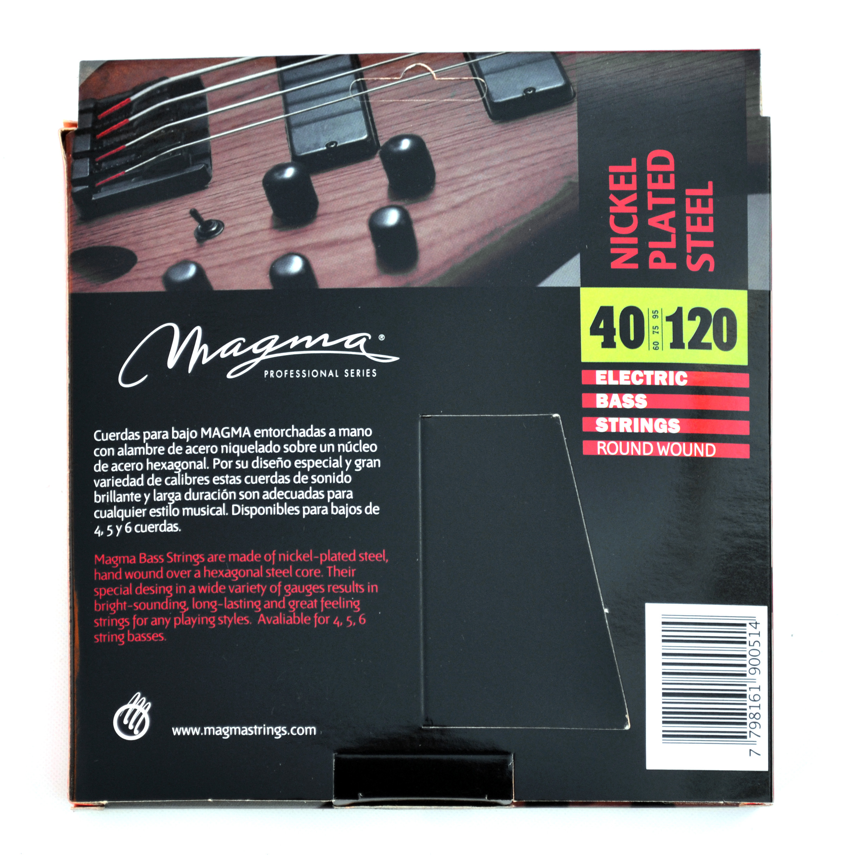 SET DE CUERDAS MAGMA BAJO ELÉCTRICO BE145N - 2