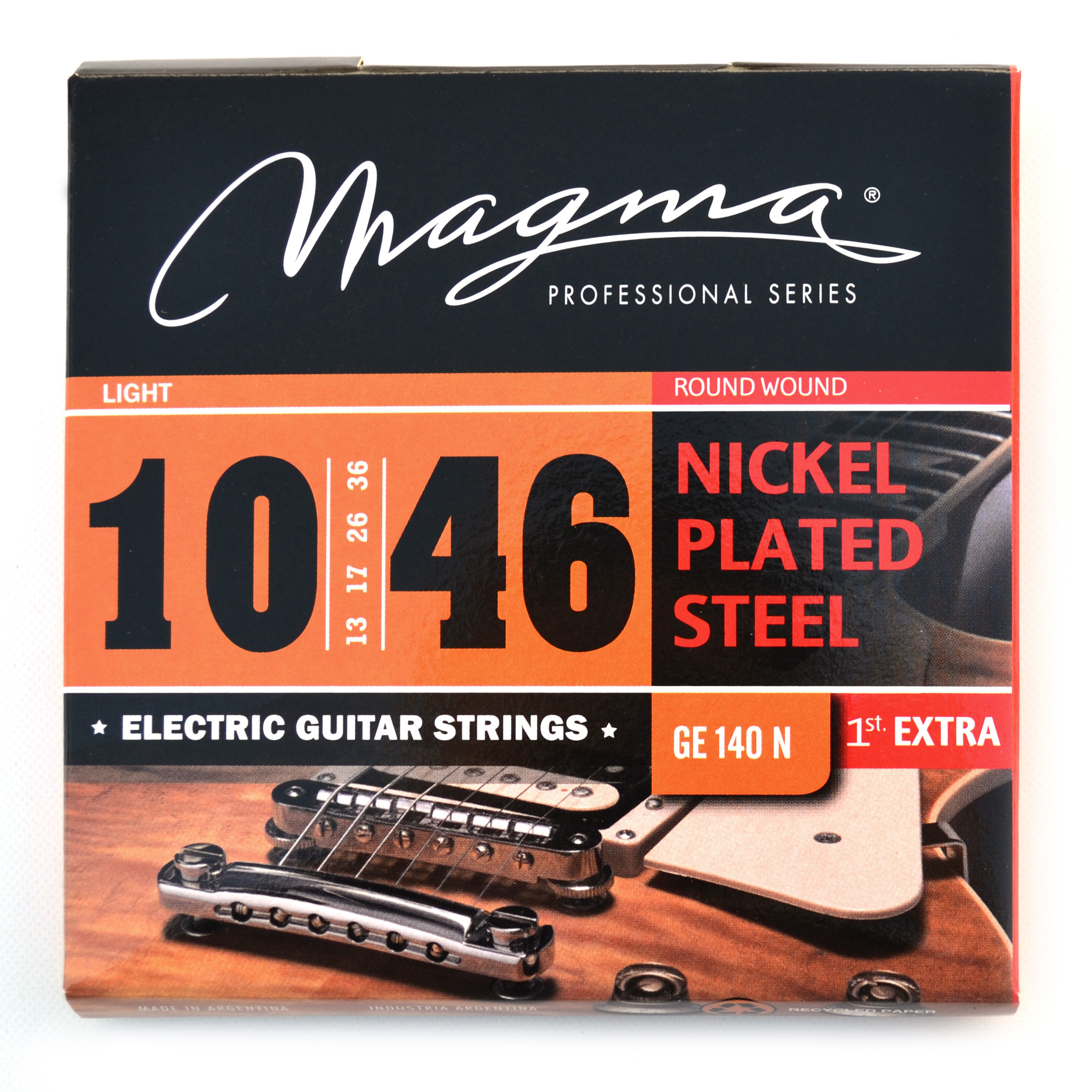 SET CUERDAS GUITARRA ELÉCTRICA MAGMA GE140N - 1