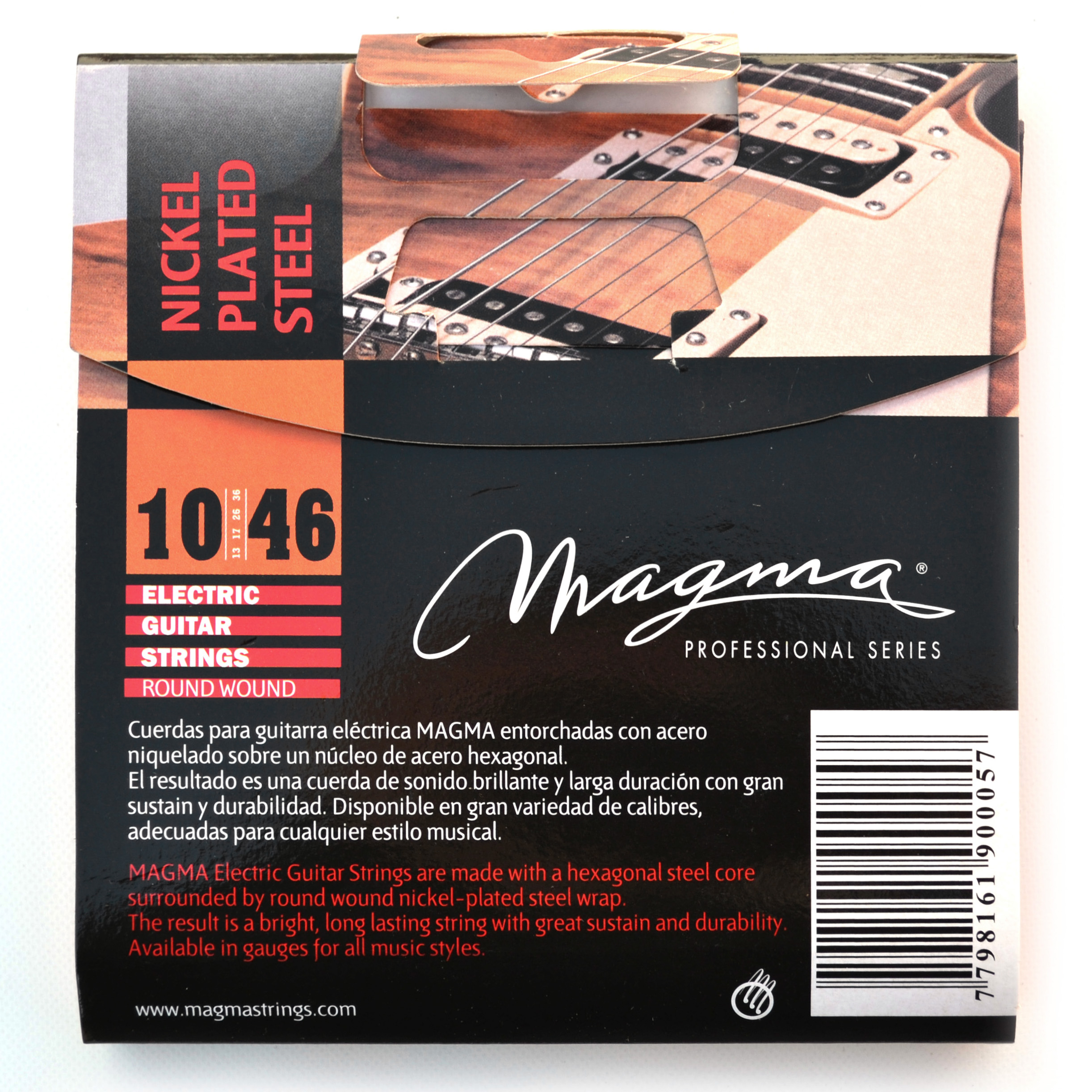 SET CUERDAS GUITARRA ELÉCTRICA MAGMA GE140N - 2