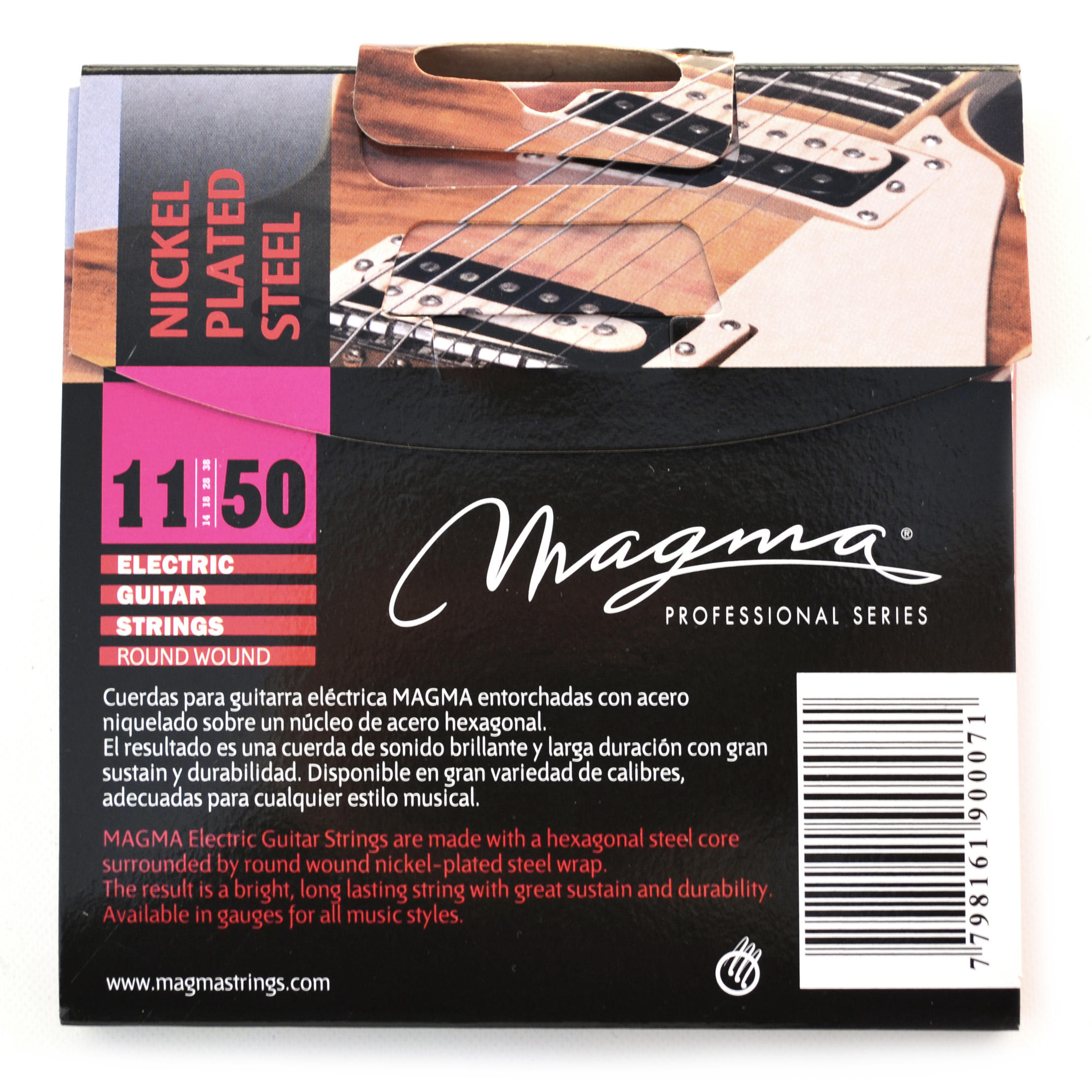 SET CUERDAS GUITARRA ELÉCTRICA MAGMA GE160N - 2