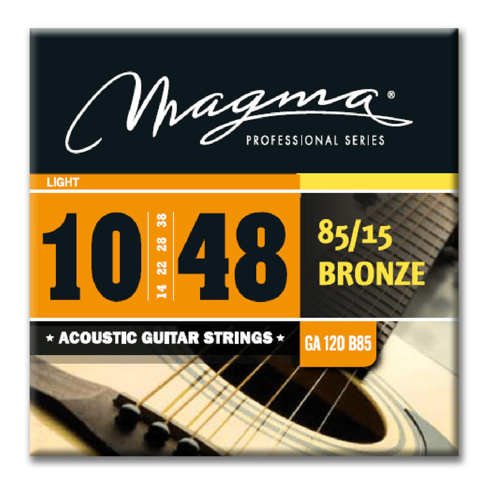 SET CUERDAS MAGMA GUITARRA ACUSTICA GA120B85 - 2