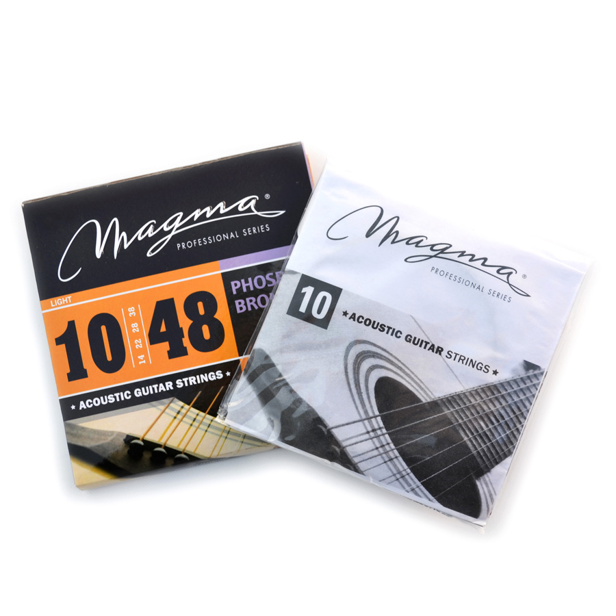 SET CUERDAS MAGMA GUITARRA ACUSTICA GA120PB - 4