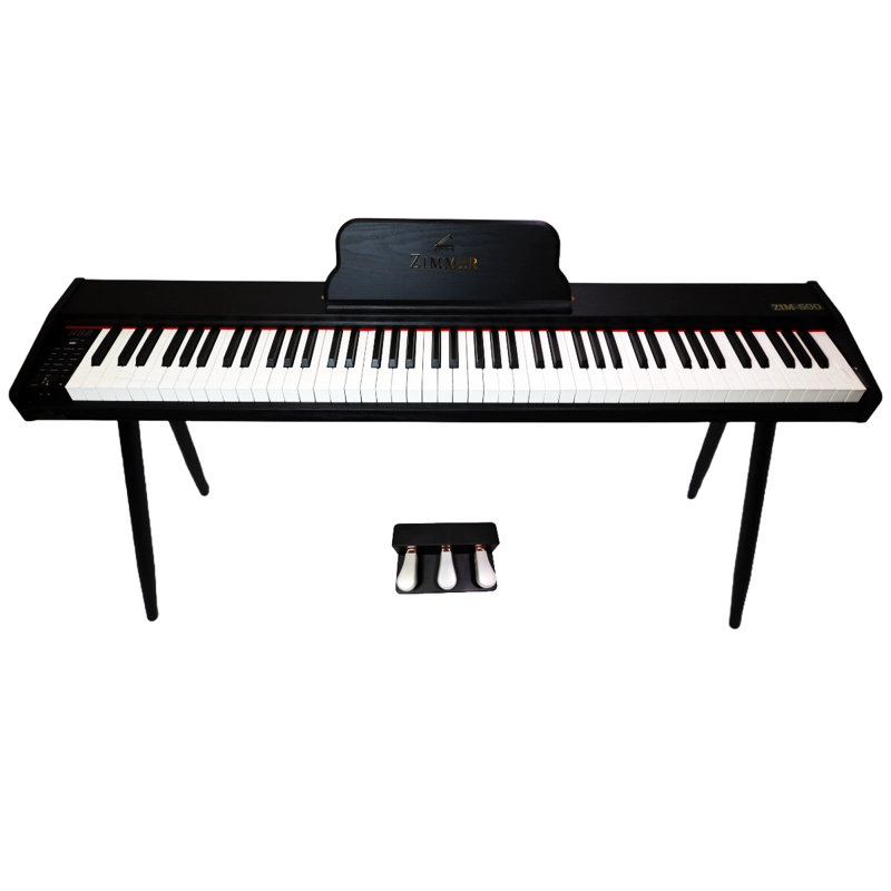 PIANO DIGITAL ZIM-500 ZIMMER, BLK - 1