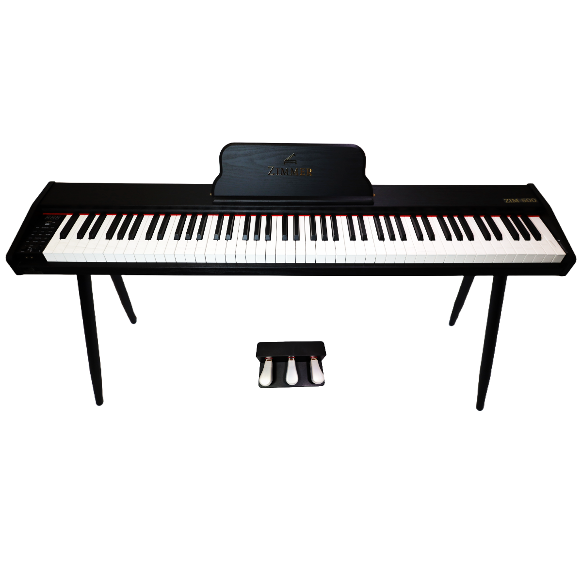 PIANO DIGITAL ZIM-500 ZIMMER, BLK - 1