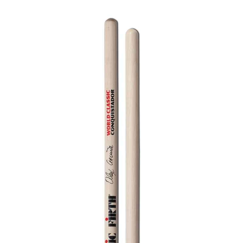 BAQUETA VIC FIRTH TIMBALES ALEX ACUÑA CLEAR CONQUISTADOR SAAC - 3