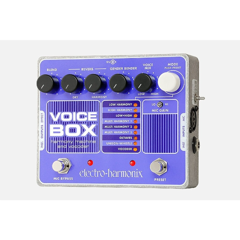PEDAL ELECTRO HARMONIX ARMONIZADOR/VOCODER VOICE BOX - 1