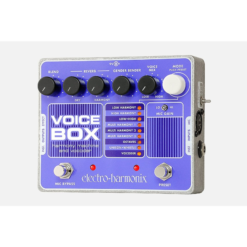 PEDAL ELECTRO HARMONIX ARMONIZADOR/VOCODER VOICE BOX - 1