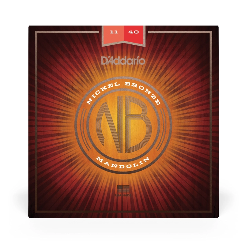 SET DE CUERDAS DADDARIO MANDOLÍNA BRONZE 11-40 NBM1140 - 2
