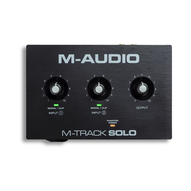 INTERFAZ M-AUDIO M-TRACK SOLO II - 1