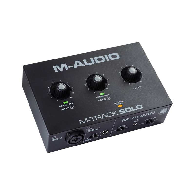 INTERFAZ M-AUDIO M-TRACK SOLO II - 4